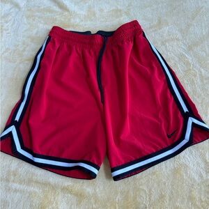 Nike Men's DNA dri fit basketball shorts, 6” inseam with pockets - Red